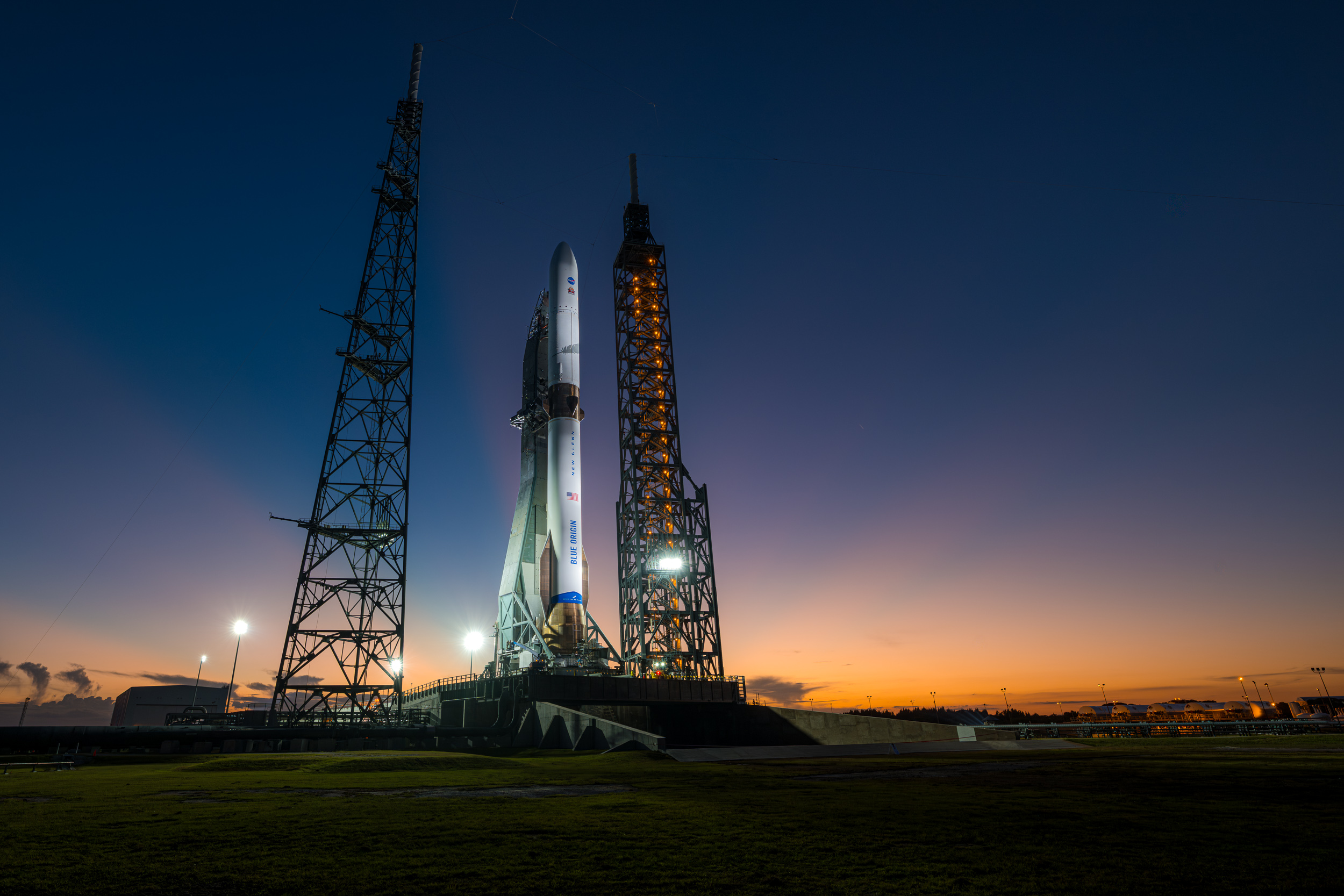 Blue Origin HLS LEO Demo, photo by Blue Origin